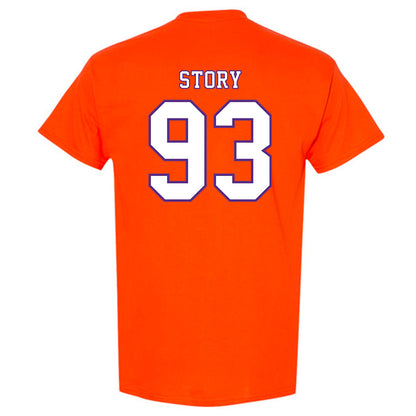 Clemson - NCAA Football : Caden Story - Replica Shersey T-Shirt-1