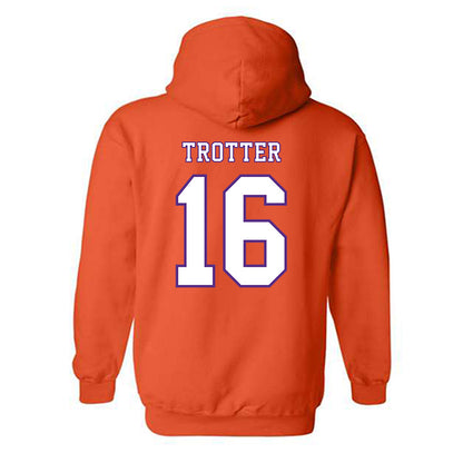 Clemson - NCAA Football : Cade Trotter - Replica Shersey Hooded Sweatshirt-1