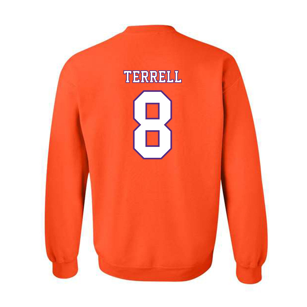 Clemson - NCAA Football : Avieon Terrell - Replica Shersey Crewneck Sweatshirt-1