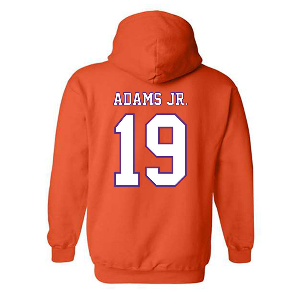 Clemson - NCAA Football : Keith Adams Jr. - Replica Shersey Hooded Sweatshirt-1