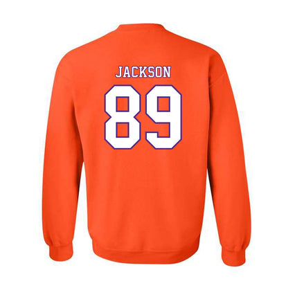 Clemson - NCAA Football : Zach Jackson - Replica Shersey Crewneck Sweatshirt-1