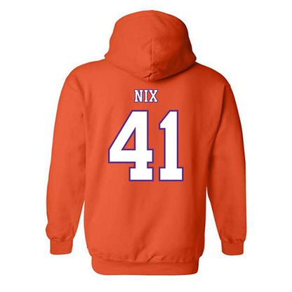 Clemson - NCAA Football : Caleb Nix - Replica Shersey Hooded Sweatshirt