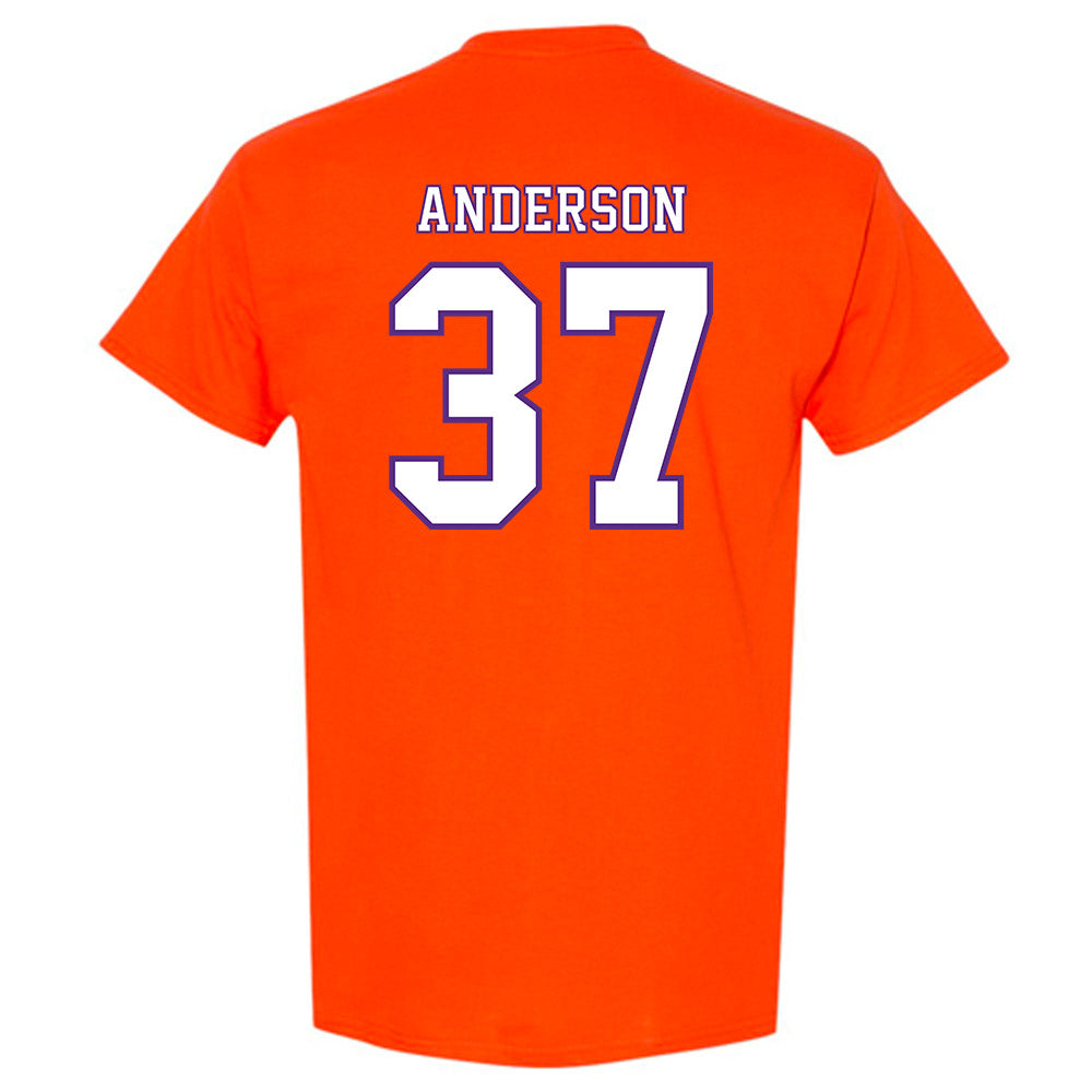 Clemson - NCAA Football : Logan Anderson - Replica Shersey T-Shirt-1