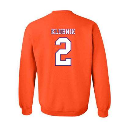 Clemson - NCAA Football : Cade Klubnik - Replica Shersey Crewneck Sweatshirt-1