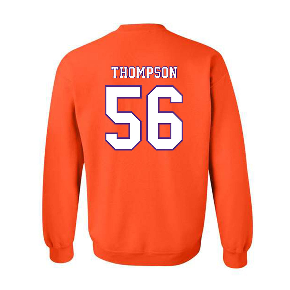 Clemson - NCAA Football : Champ Thompson - Replica Shersey Crewneck Sweatshirt