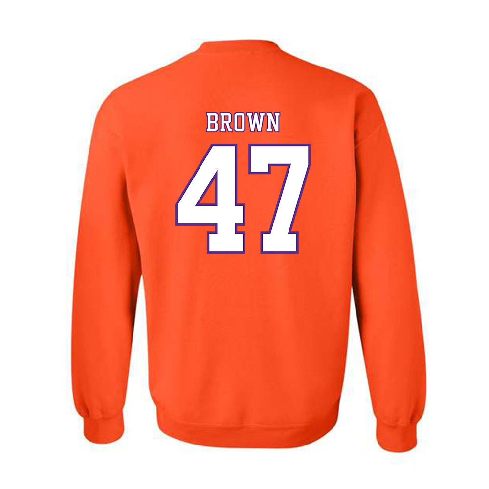 Clemson - NCAA Football : Sammy Brown - Replica Shersey Crewneck Sweatshirt