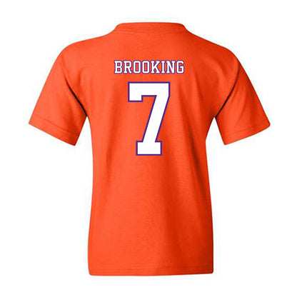 Clemson - NCAA Football : Logan Brooking - Replica Shersey Youth T-Shirt-1