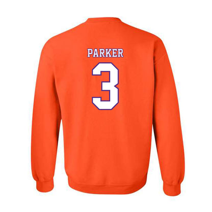 Clemson - NCAA Football : T.J. Parker - Replica Shersey Crewneck Sweatshirt-1