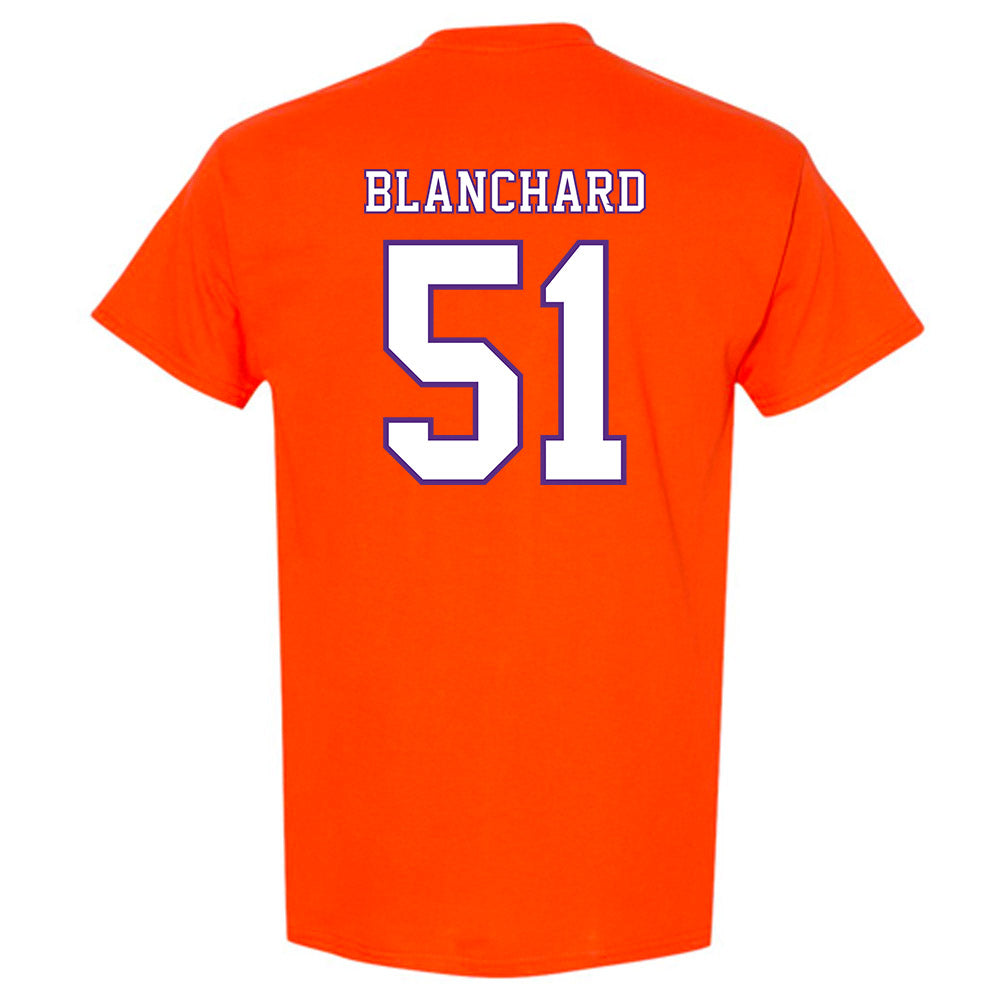 Clemson - NCAA Football : Gavin Blanchard - Replica Shersey T-Shirt-1