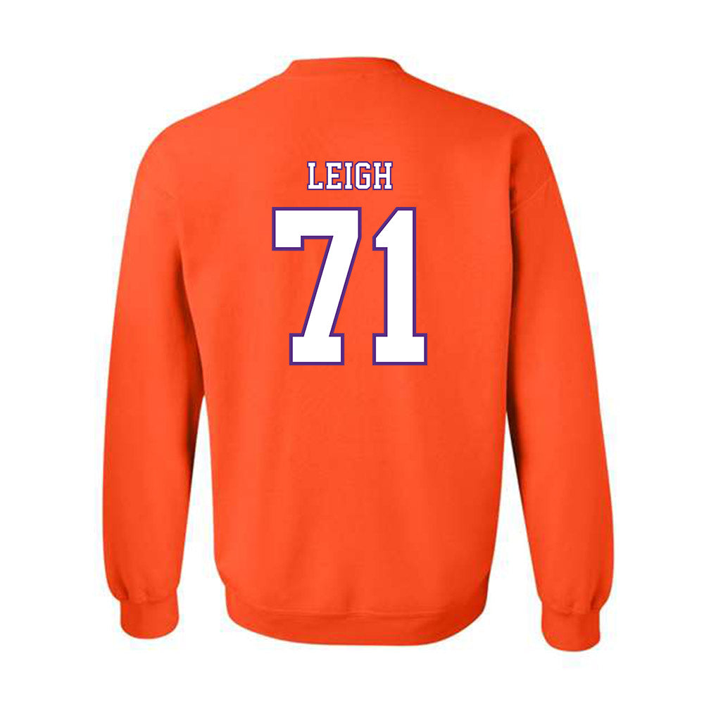 Clemson - NCAA Football : Tristan Leigh - Replica Shersey Crewneck Sweatshirt-1
