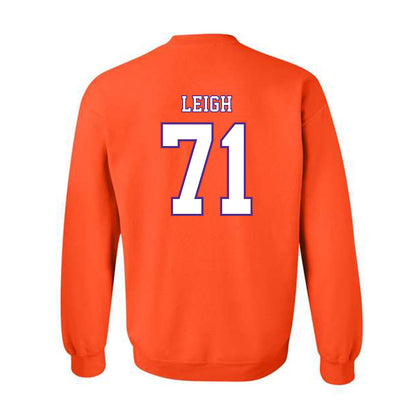 Clemson - NCAA Football : Tristan Leigh - Replica Shersey Crewneck Sweatshirt-1