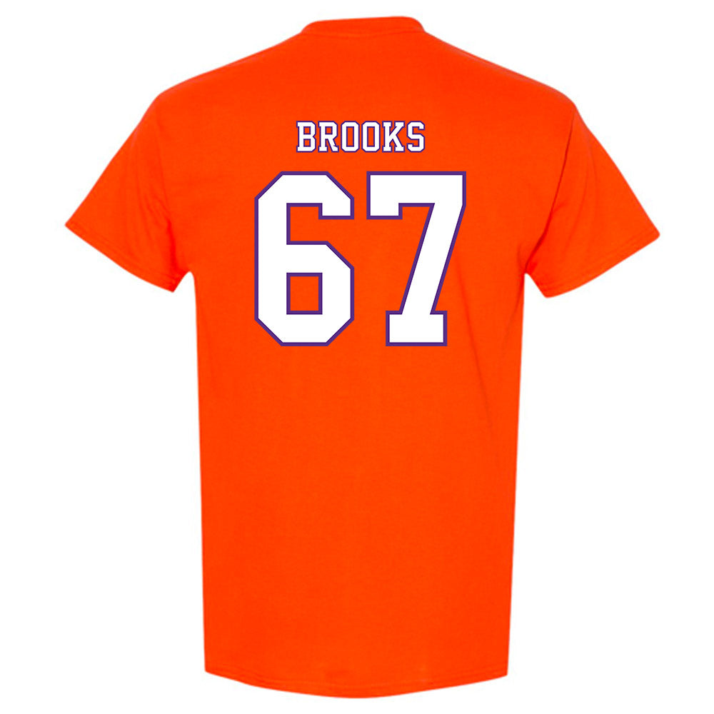 Clemson - NCAA Football : Nathan Brooks - Replica Shersey T-Shirt-1