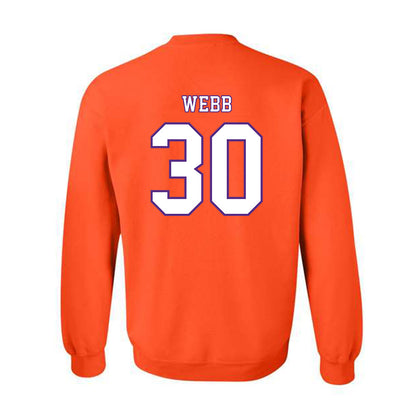 Clemson - NCAA Football : Kylen Webb - Replica Shersey Crewneck Sweatshirt-1