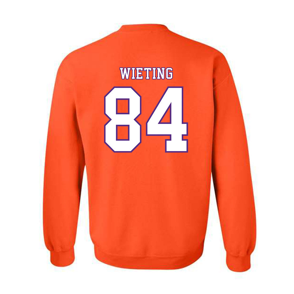 Clemson - NCAA Football : Avery Wieting - Replica Shersey Crewneck Sweatshirt-1