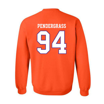 Clemson - NCAA Football : Chapman Pendergrass - Replica Shersey Crewneck Sweatshirt-1
