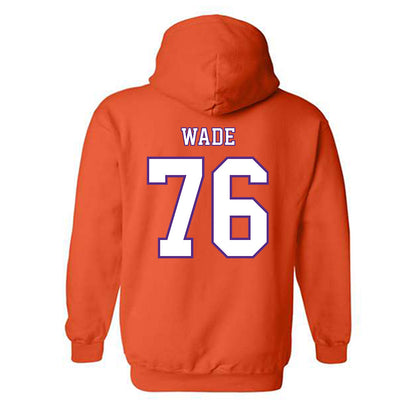 Clemson - NCAA Football : Mason Wade - Replica Shersey Hooded Sweatshirt