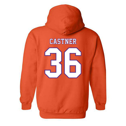 Clemson - NCAA Football : Quinn Castner - Replica Shersey Hooded Sweatshirt-1