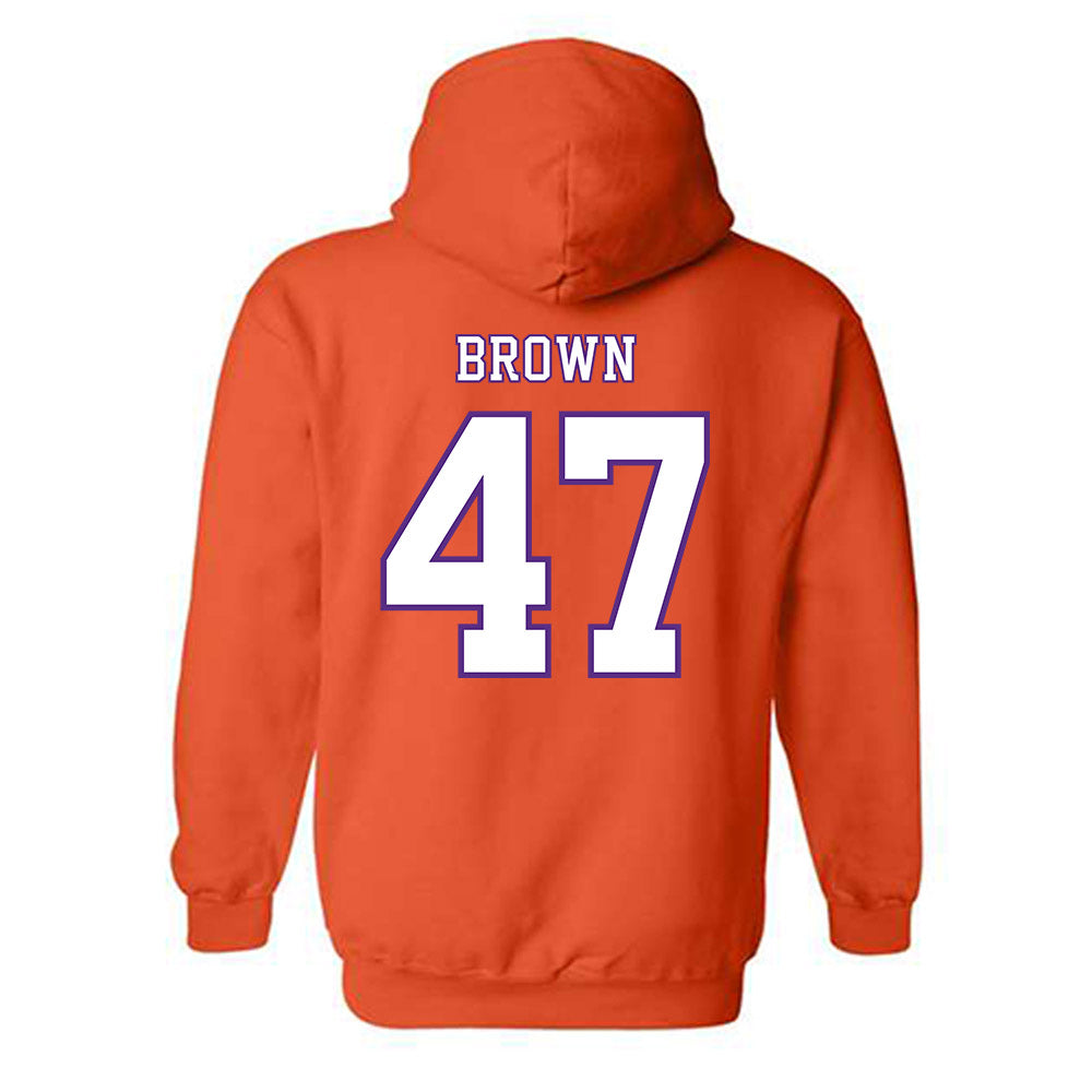 Clemson - NCAA Football : Sammy Brown - Replica Shersey Hooded Sweatshirt