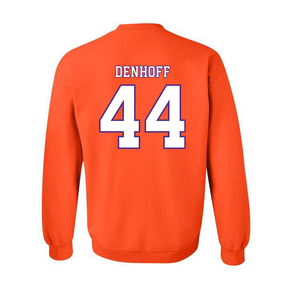 Clemson - NCAA Football : Cade Denhoff - Replica Shersey Crewneck Sweatshirt-1