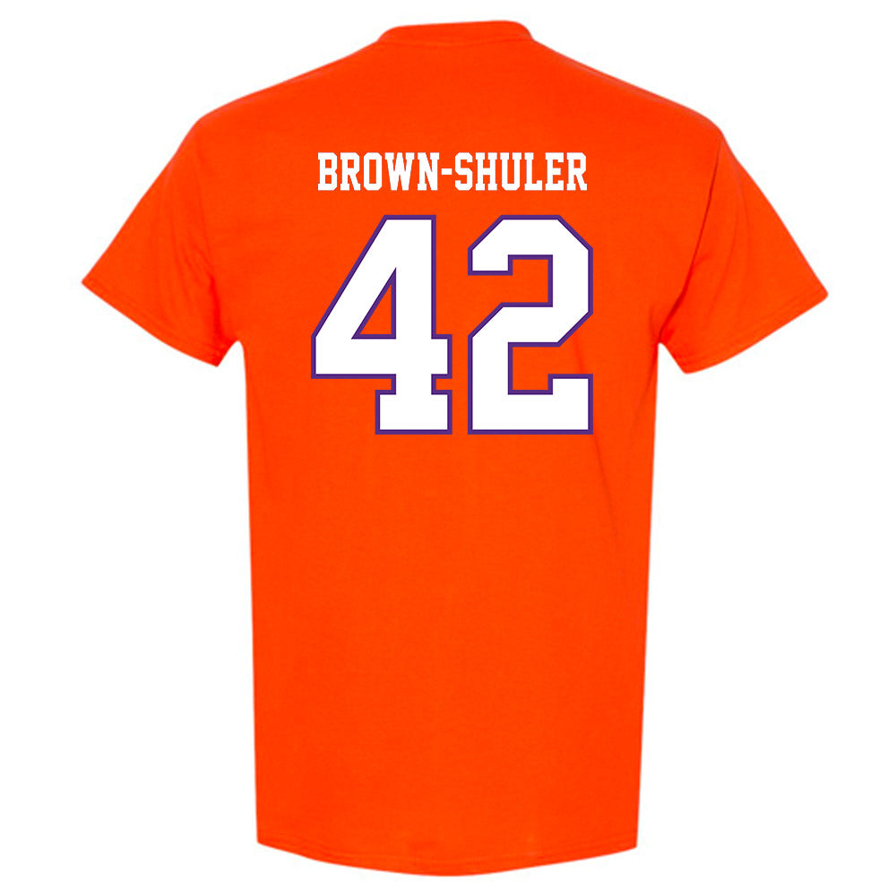 Clemson - NCAA Football : Hevin Brown-Shuler - Replica Shersey T-Shirt-1
