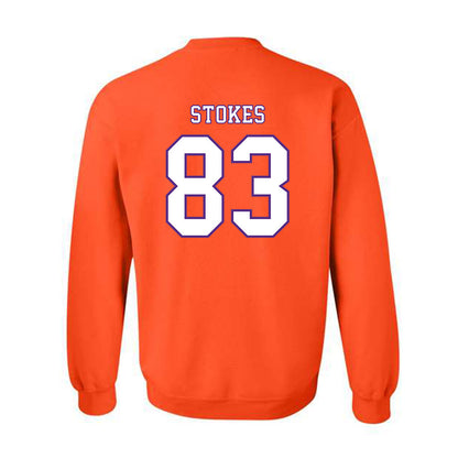 Clemson - NCAA Football : Ethan Stokes - Replica Shersey Crewneck Sweatshirt-1