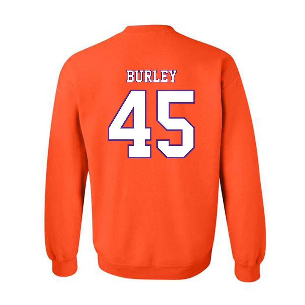 Clemson - NCAA Football : Vic Burley - Replica Shersey Crewneck Sweatshirt-1