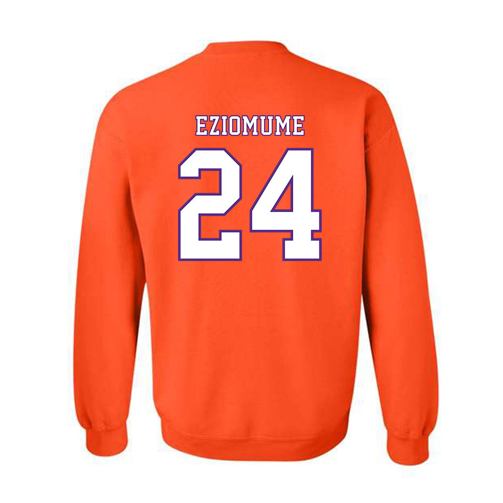 Clemson - NCAA Football : David Eziomume - Replica Shersey Crewneck Sweatshirt-1