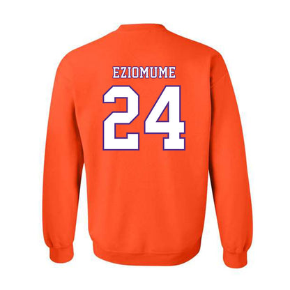 Clemson - NCAA Football : David Eziomume - Replica Shersey Crewneck Sweatshirt-1