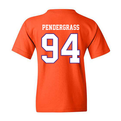 Clemson - NCAA Football : Chapman Pendergrass - Replica Shersey Youth T-Shirt-1