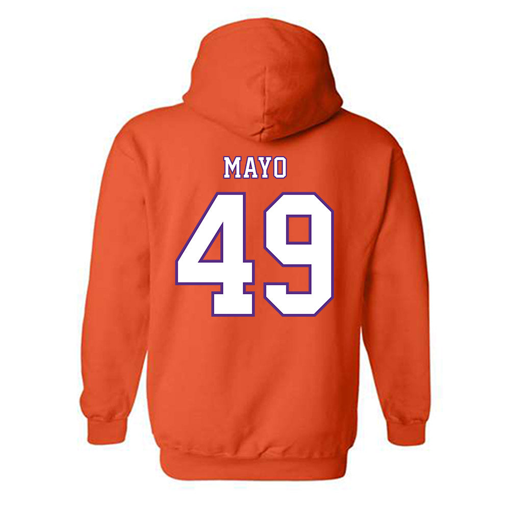 Clemson - NCAA Football : Darien Mayo - Replica Shersey Hooded Sweatshirt-1