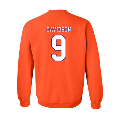 Clemson - NCAA Football : Gideon Davidson - Replica Shersey Crewneck Sweatshirt-1