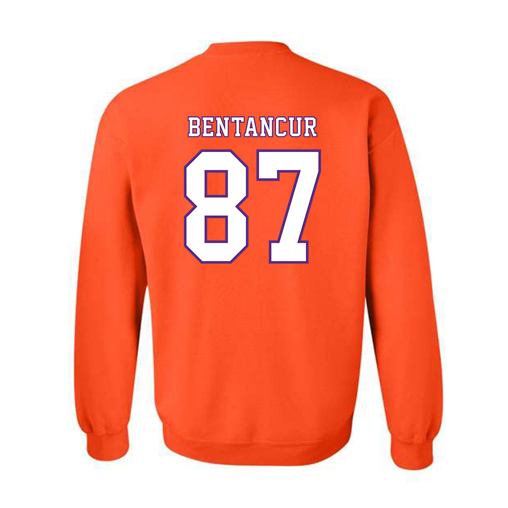 Clemson - NCAA Football : Christian Bentancur - Replica Shersey Crewneck Sweatshirt-1