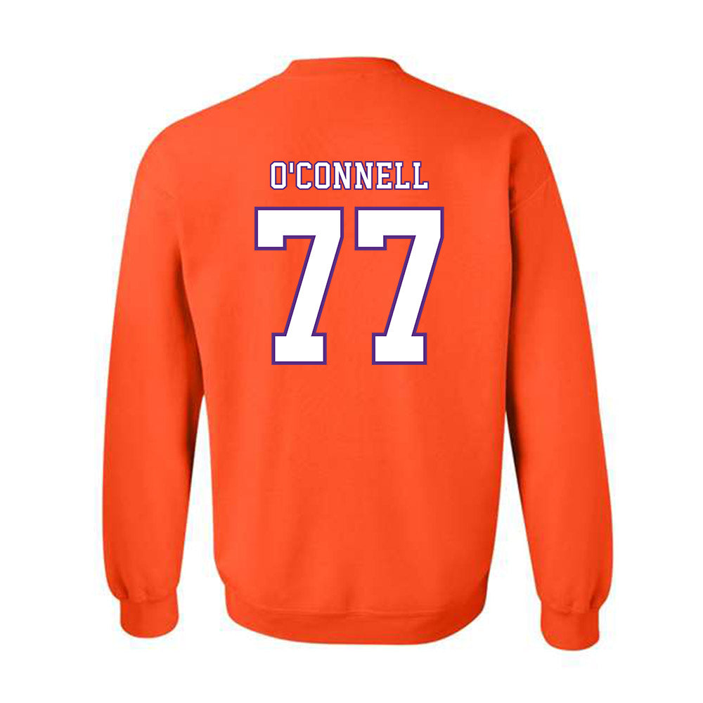 Clemson - NCAA Football : Ronan O'Connell - Replica Shersey Crewneck Sweatshirt-1