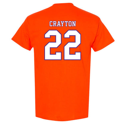 Clemson - NCAA Football : Dee Crayton - Replica Shersey T-Shirt-1