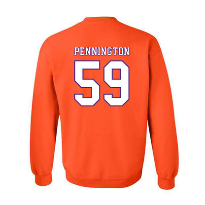 Clemson - NCAA Football : Dietrick Pennington - Replica Shersey Crewneck Sweatshirt-1