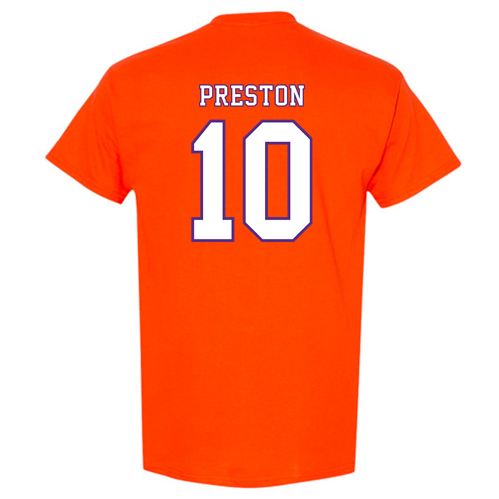 Clemson - NCAA Football : juju preston - Replica Shersey T-Shirt-1