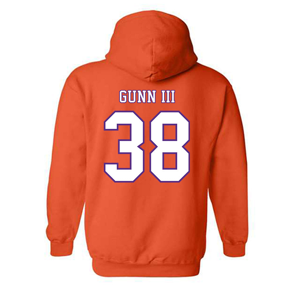 Clemson - NCAA Football : Robert Gunn III - Replica Shersey Hooded Sweatshirt-1
