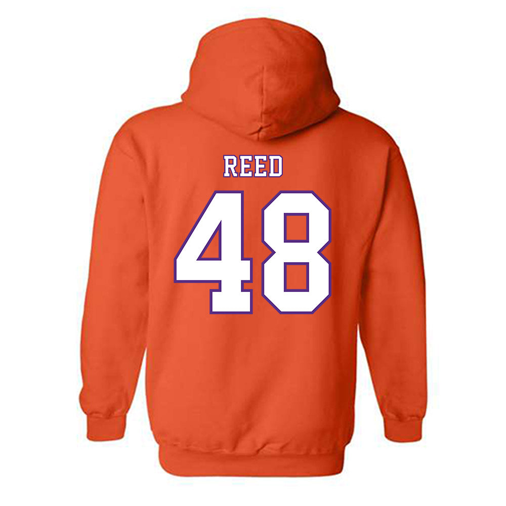 Clemson - NCAA Football : Charlie Reed - Replica Shersey Hooded Sweatshirt-1