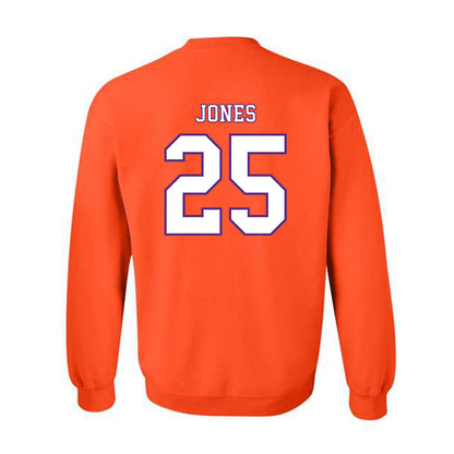 Clemson - NCAA Football : Ricardo Jones - Replica Shersey Crewneck Sweatshirt-1