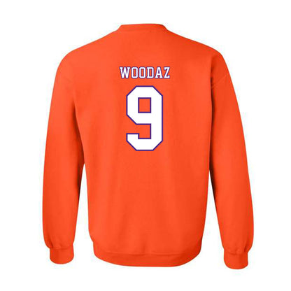 Clemson - NCAA Football : Drew Woodaz - Replica Shersey Crewneck Sweatshirt-1