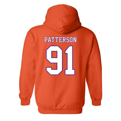 Clemson - NCAA Football : Zaire Patterson - Replica Shersey Hooded Sweatshirt