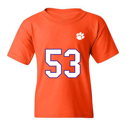 Clemson - NCAA Football : Joseph Roberto - Replica Shersey Youth T-Shirt