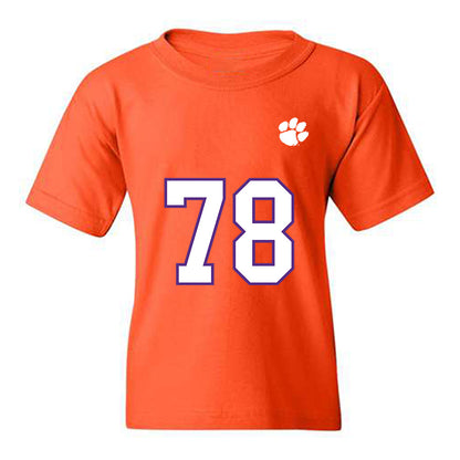 Clemson - NCAA Football : Blake Miller - Replica Shersey Youth T-Shirt-0