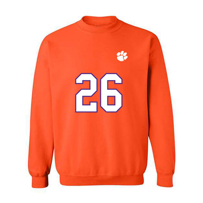 Clemson - NCAA Football : Jay Haynes - Replica Shersey Crewneck Sweatshirt-0