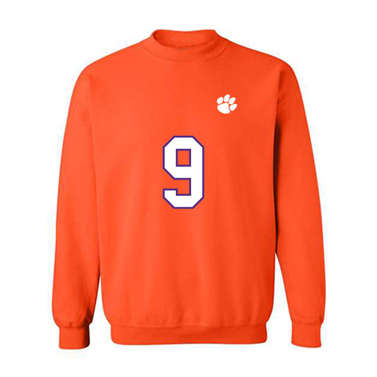 Clemson - NCAA Football : Gideon Davidson - Replica Shersey Crewneck Sweatshirt-0