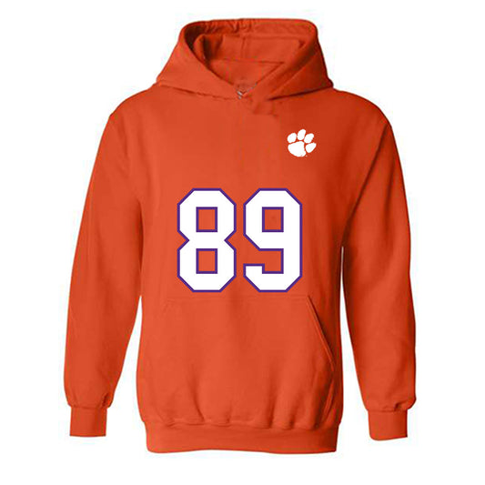 Clemson - NCAA Football : Jack Smith - Replica Shersey Hooded Sweatshirt-0