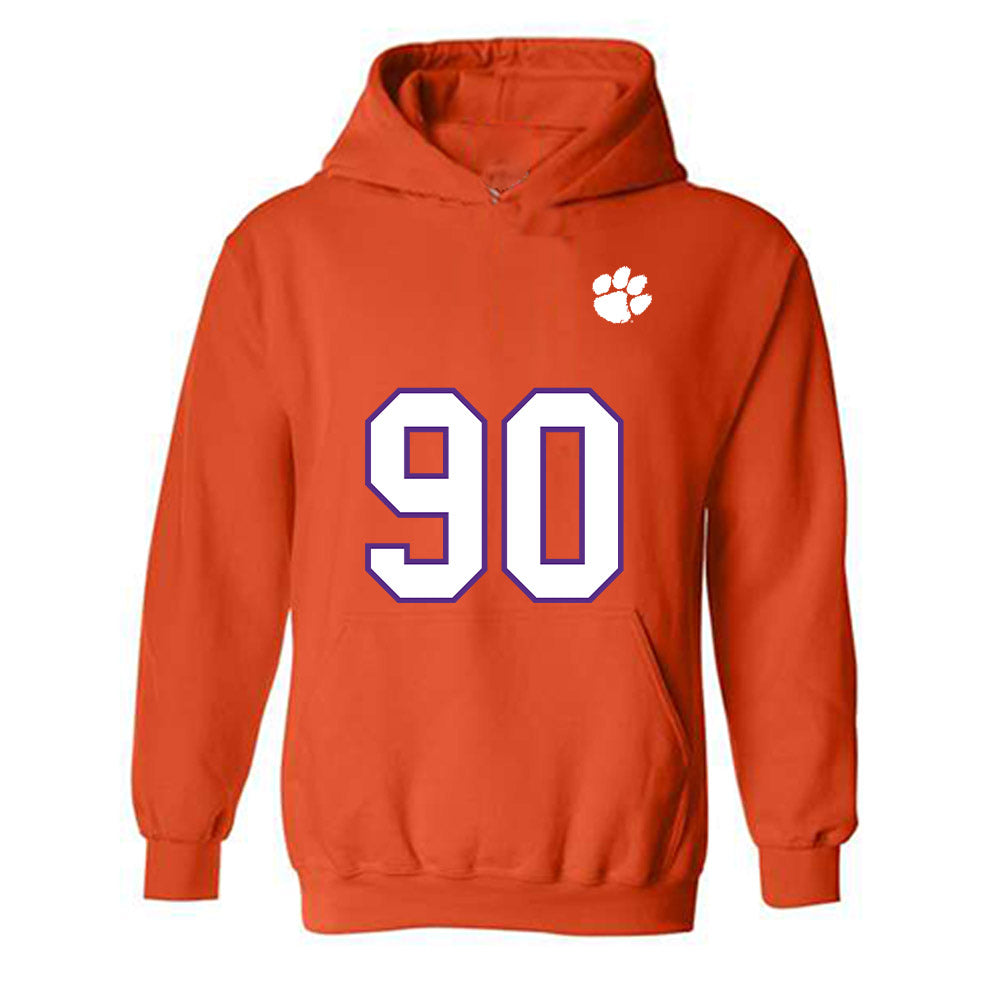 Clemson - NCAA Football : Stephiylan Green - Replica Shersey Hooded Sweatshirt-0