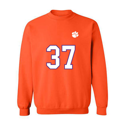Clemson - NCAA Football : Logan Anderson - Replica Shersey Crewneck Sweatshirt-0