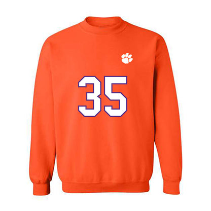 Clemson - NCAA Football : Jeremiah Alexander - Replica Shersey Crewneck Sweatshirt-0