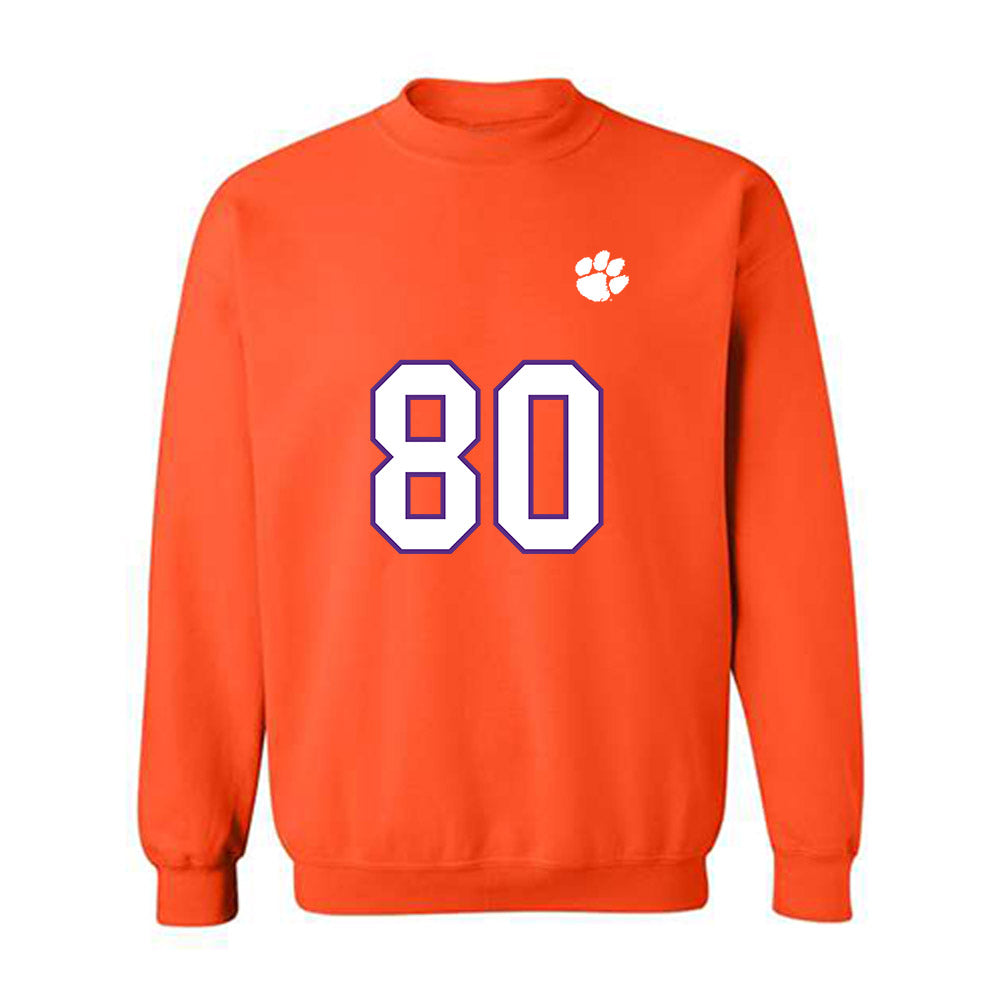 Clemson - NCAA Football : Luke Stubbs - Replica Shersey Crewneck Sweatshirt-0